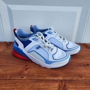 Fabletics Blue and Red Athletic Shoes